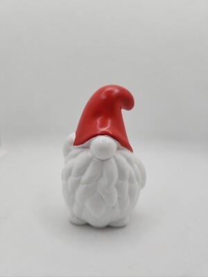 Gnome blanc bonnet rouge