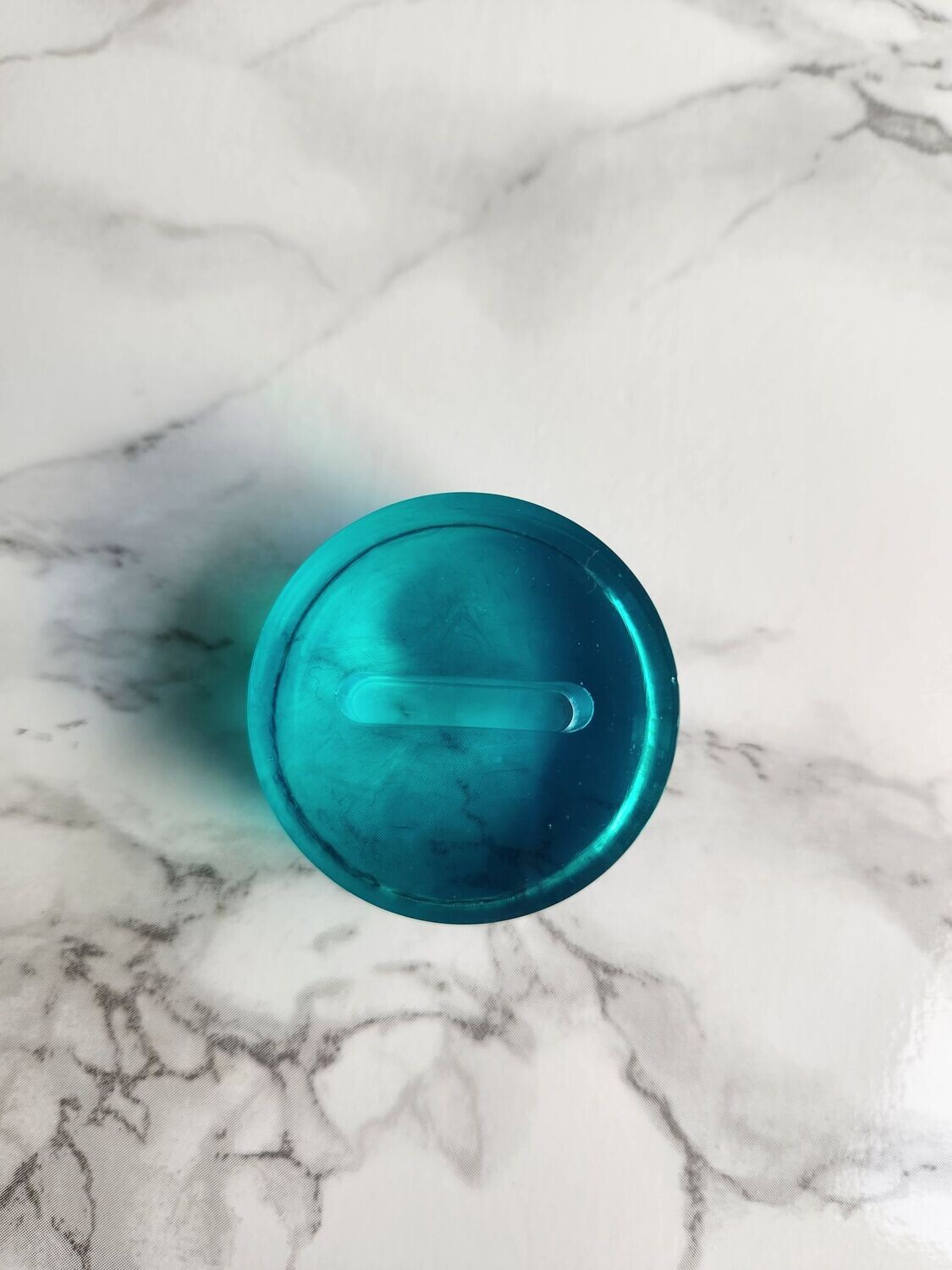 Porte bague rond turquoise