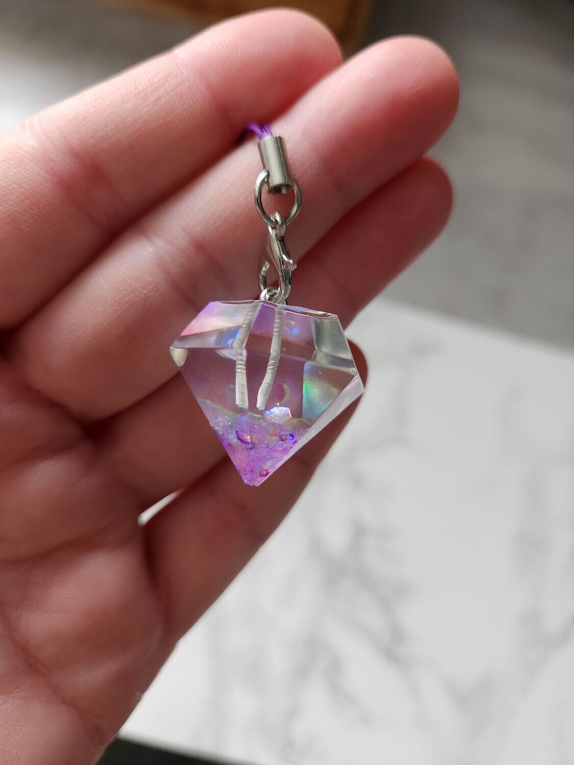 Bijou Diamant confettis holographiques