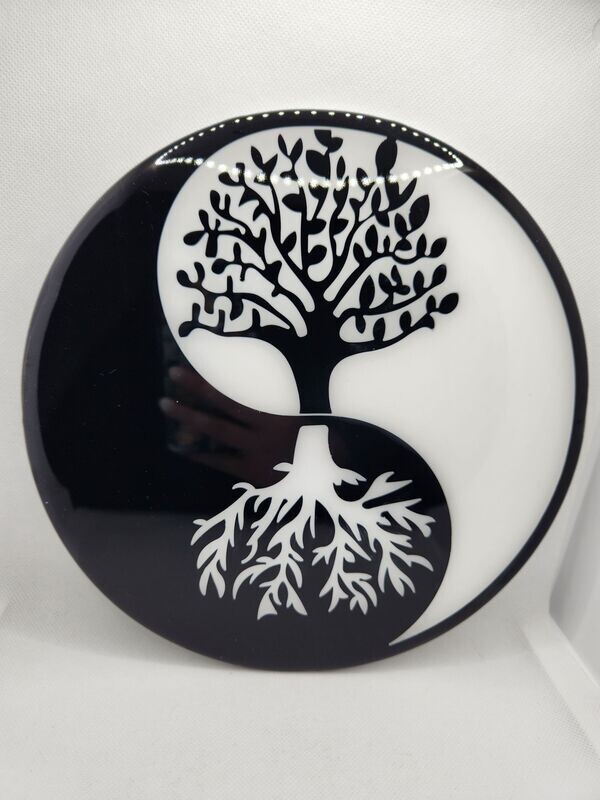 Arbre de vie yin yang personnalisé