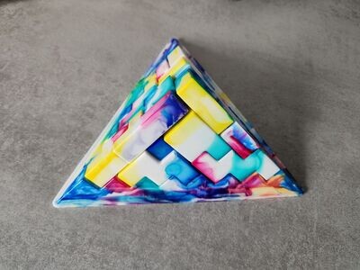 Pyramide tétris 3d personnalisée