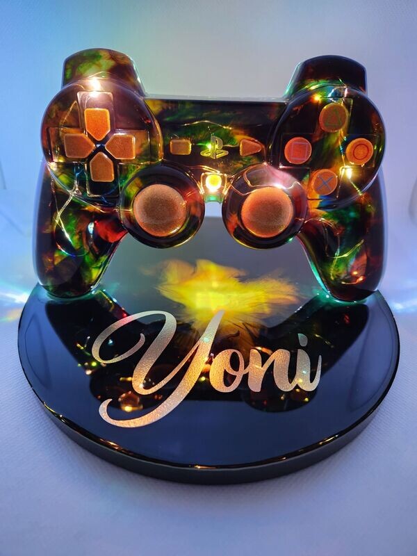 Manette lumineuse personnalisée