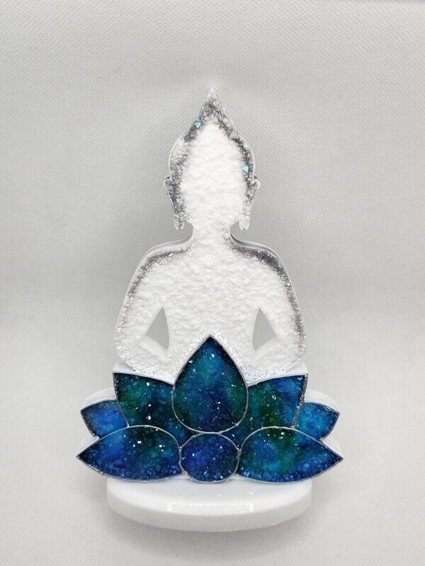 Bouddha diamant personnalisé sur socle