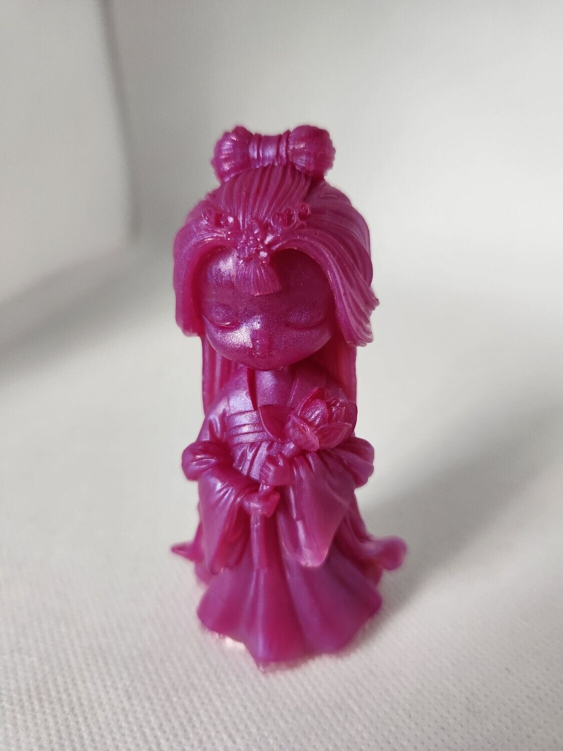 Geisha avec fleur personnalisée
