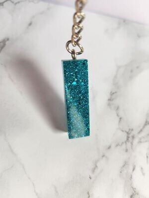 I turquoise pailleté