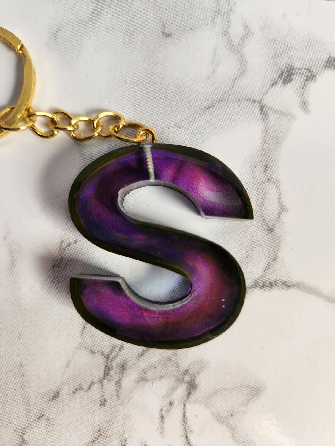 S encre alcool violet