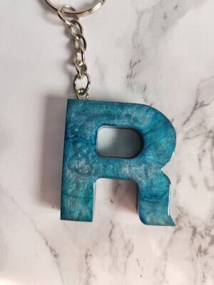R marbré turquoise