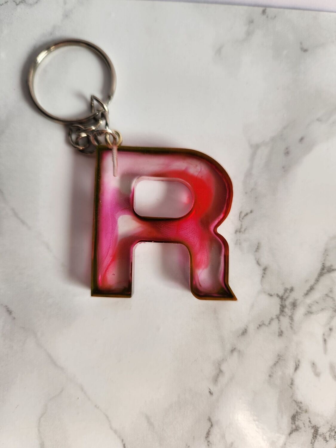 R encre alcool rose rouge