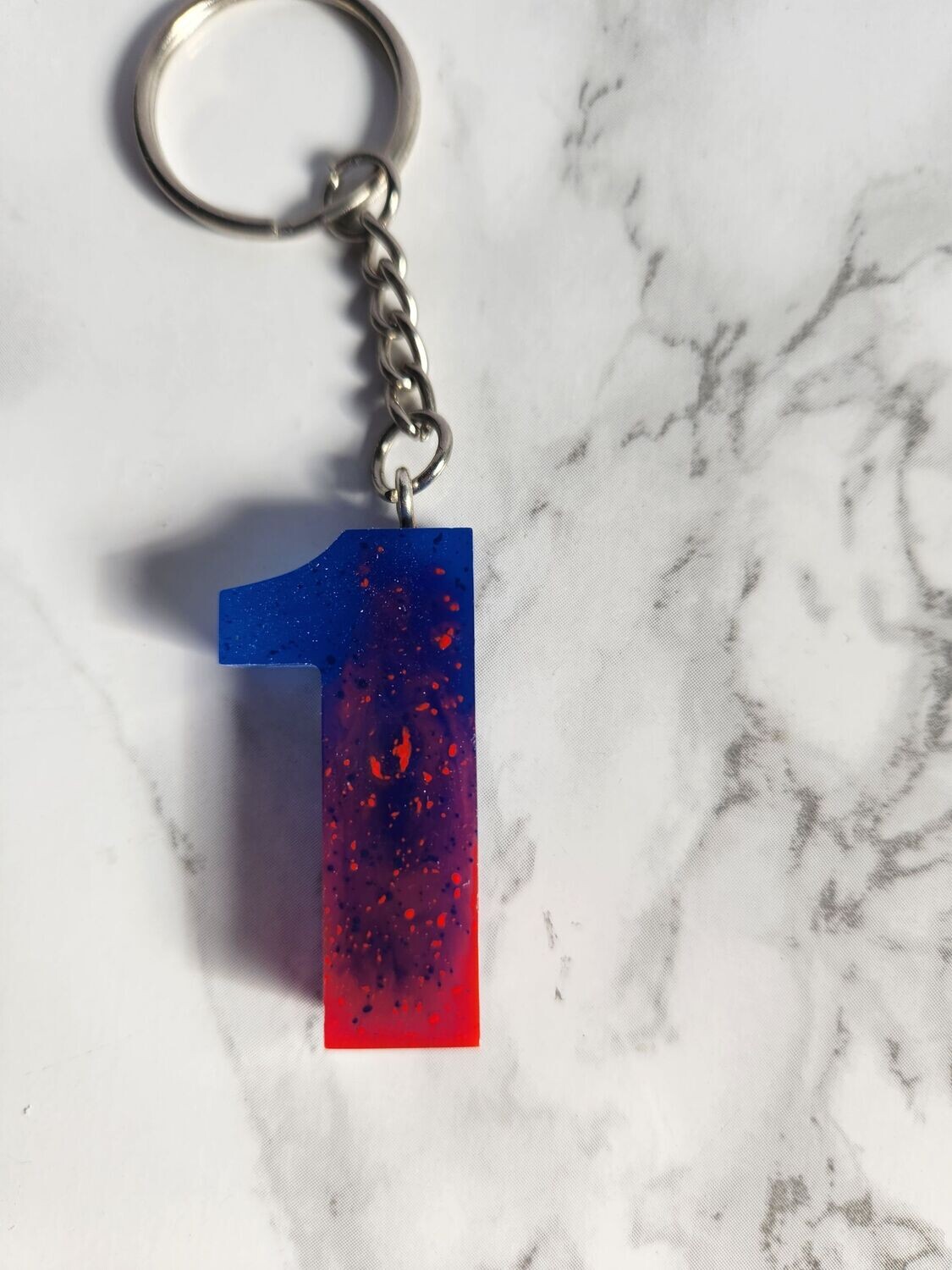 1 bleu et rose fluo