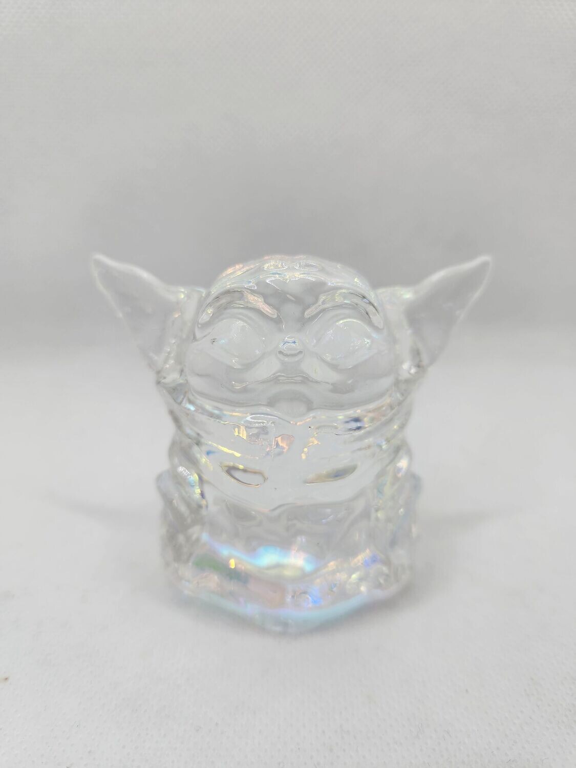 Grogu bébé yoda transparent effet holographique