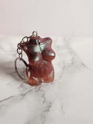 Porte clé Buste caméléon