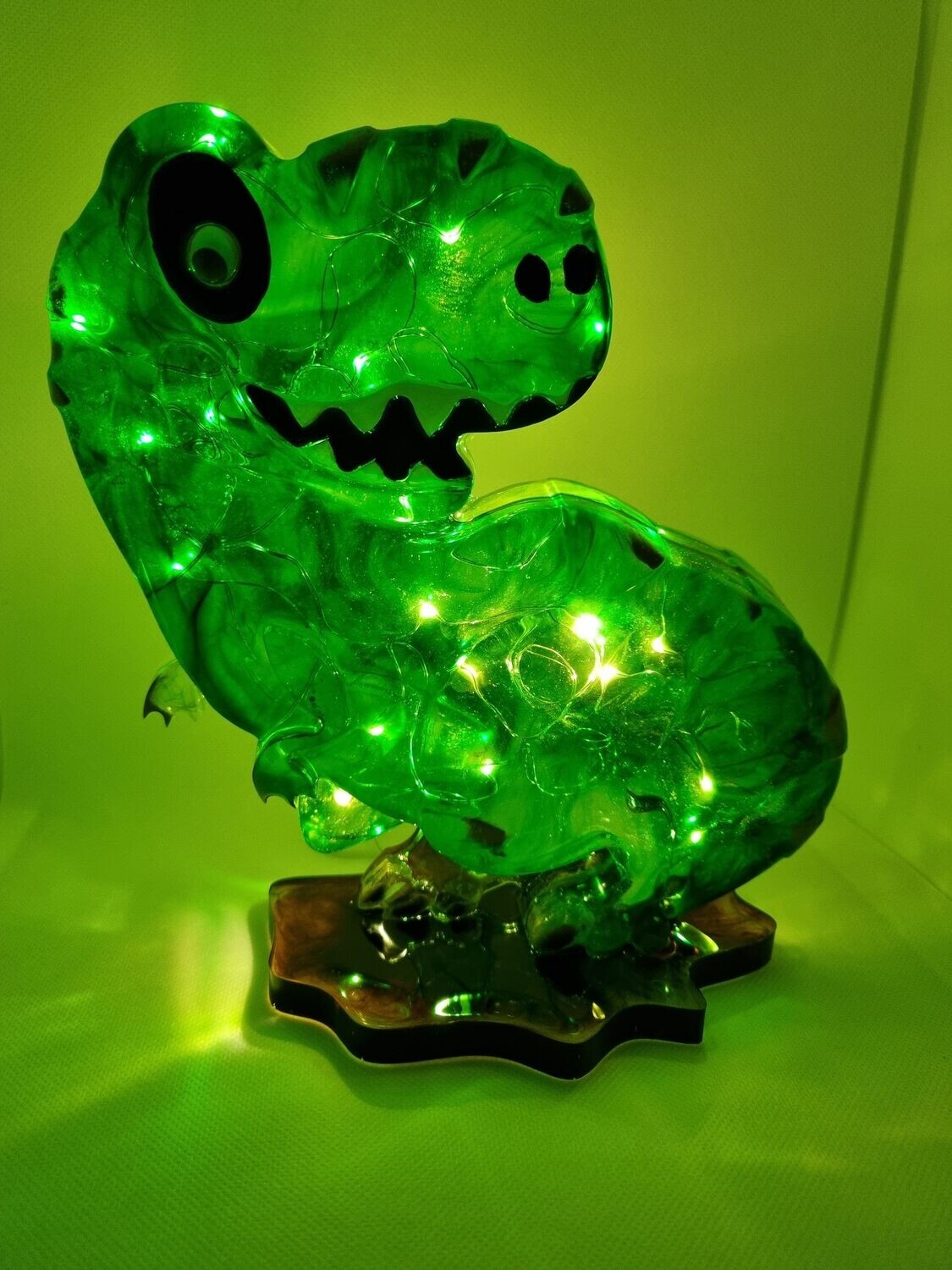 Veilleuse T-rex lumineuse personnalisée