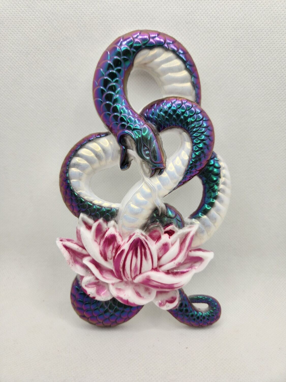 Serpent lotus personnalisé