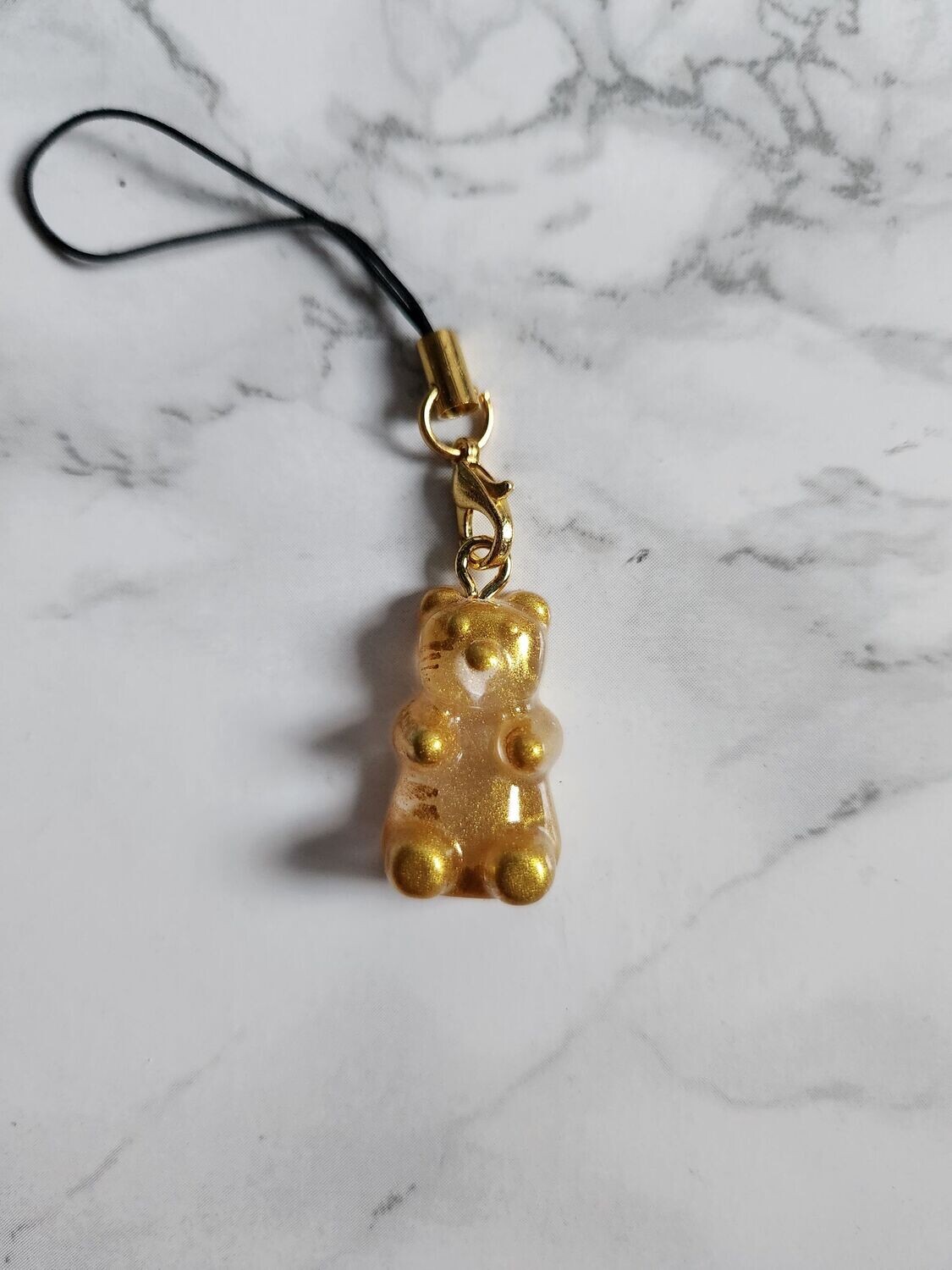 Bijou bonbon ourson or