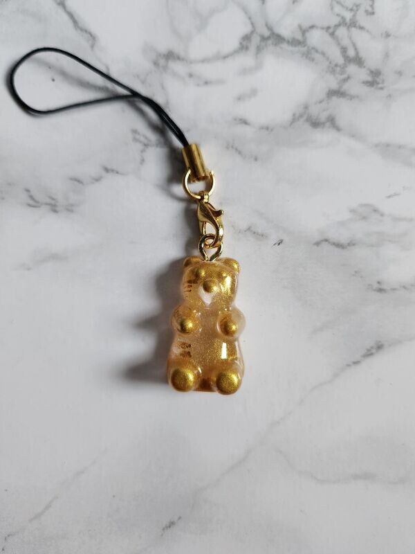 Bijou bonbon ourson or