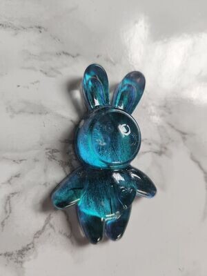 Lapin galaxie turquoise #1