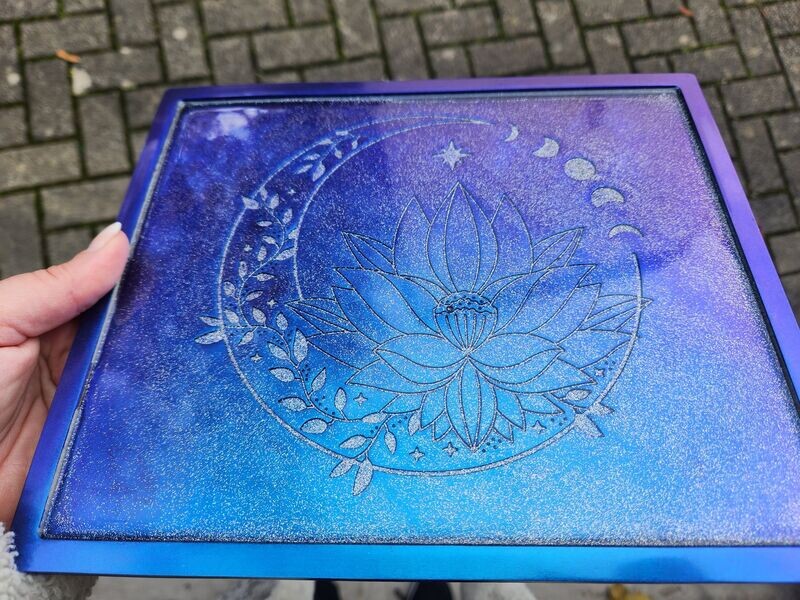 Plateau lotus personnalisé