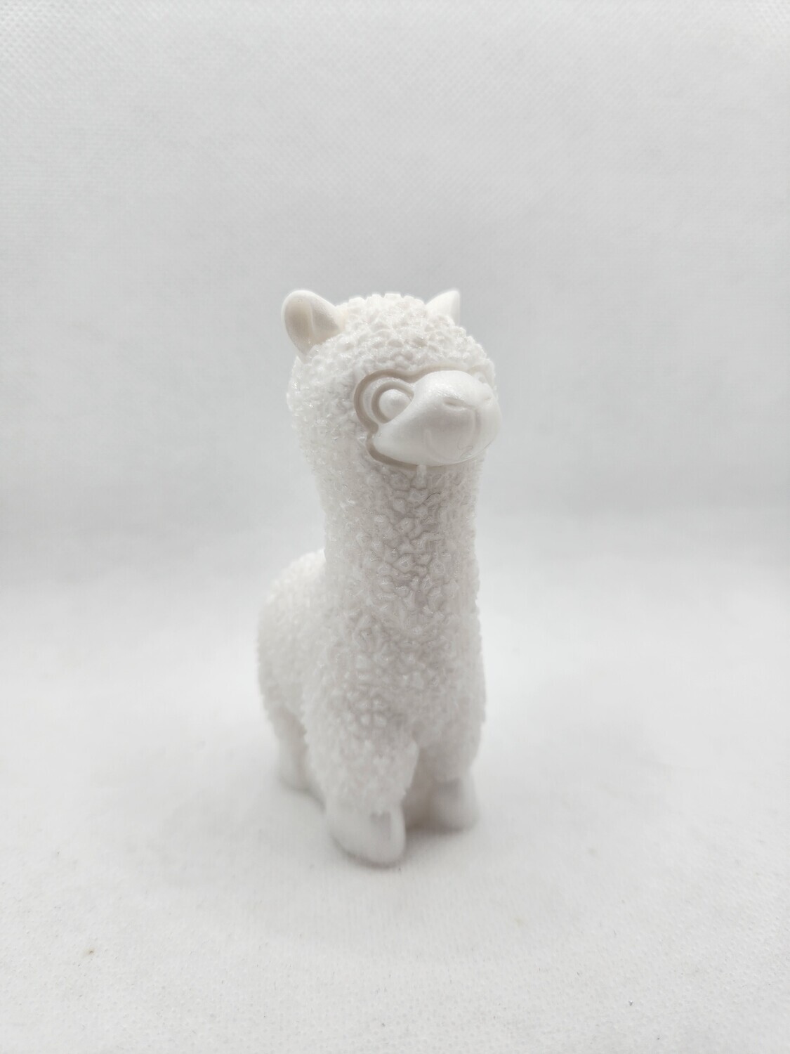 Alpaga blanc nacré