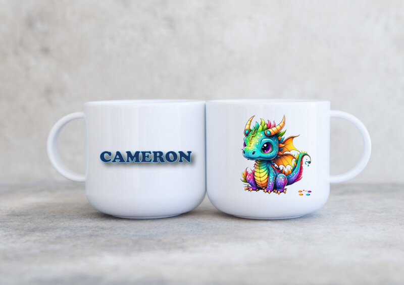 Tasse enfant polymère personnalisée