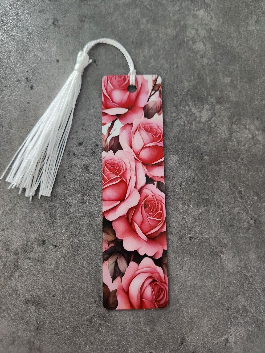 Marque page bouquet de roses