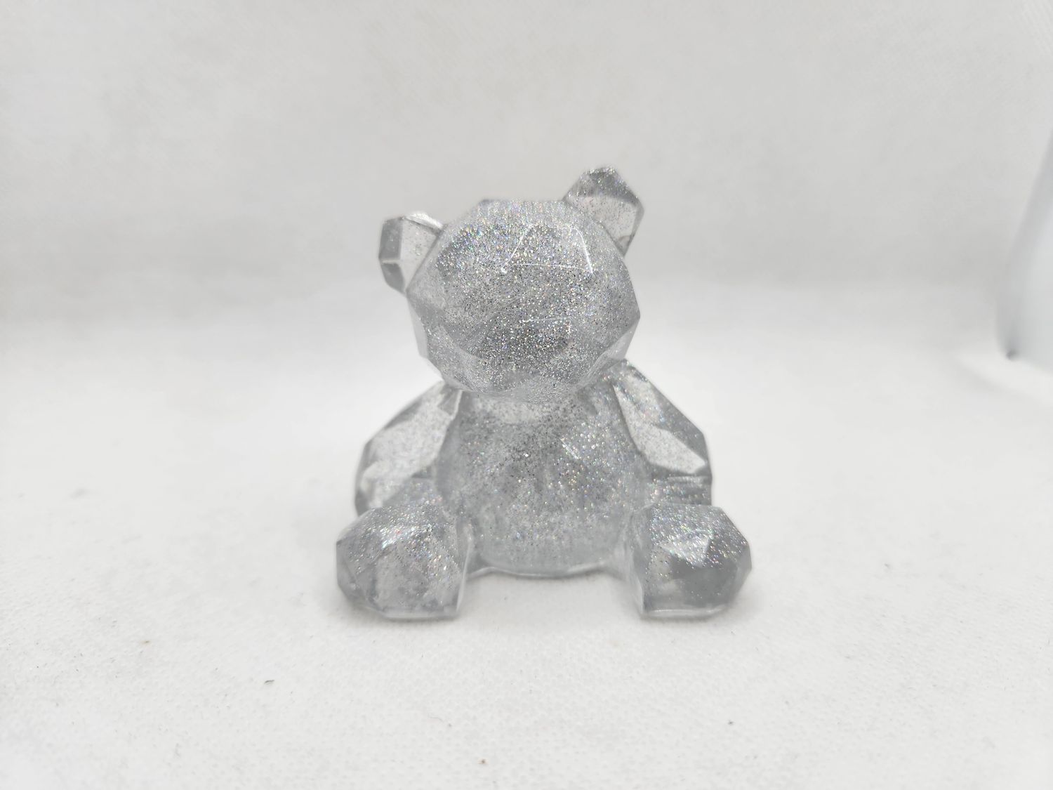 Ourson pailleté holographique