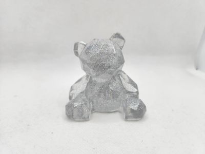 Ourson pailleté holographique