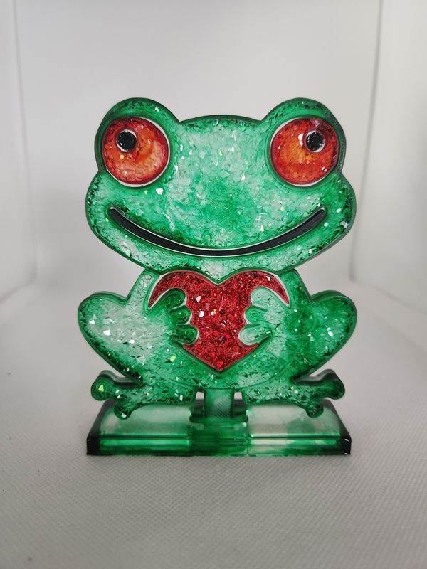 Grenouille effet diamant personnalisée