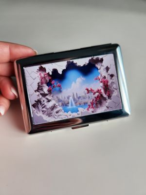 Boite à cigarettes double face personnalisée