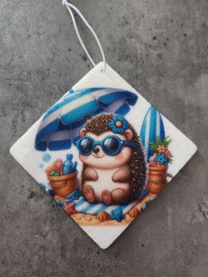 Désodorisant losange personnalisé Désodorisant losange personnalisé