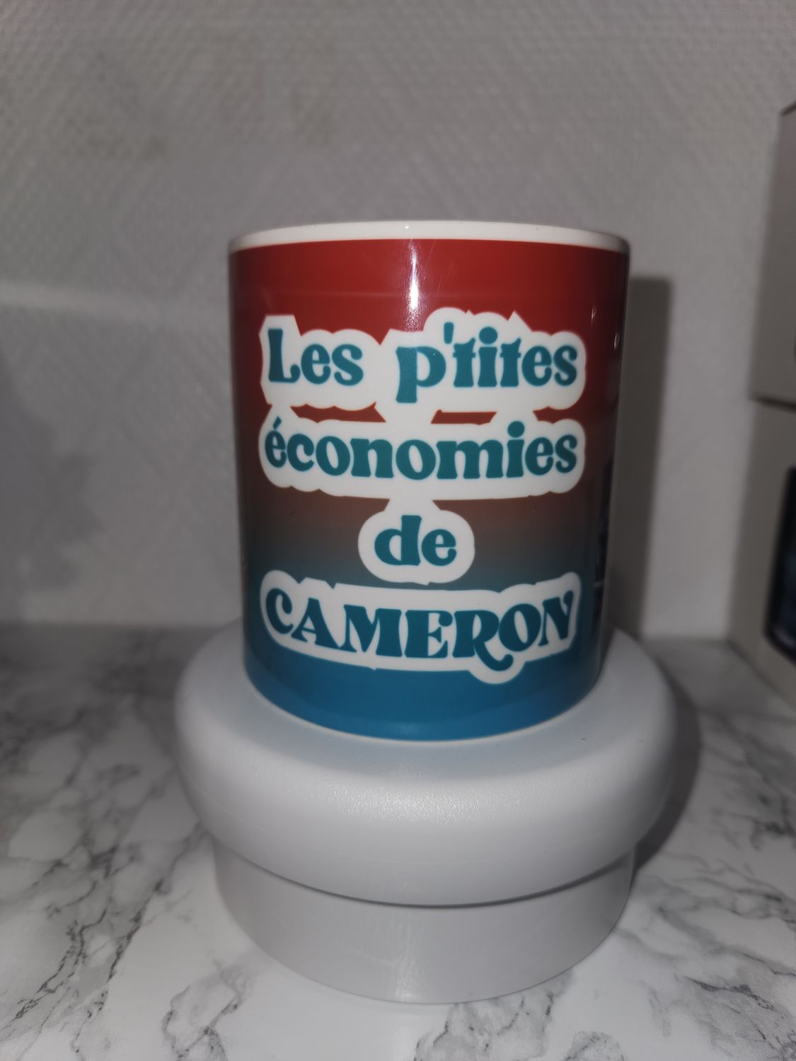 Tirelire en céramique personnalisée