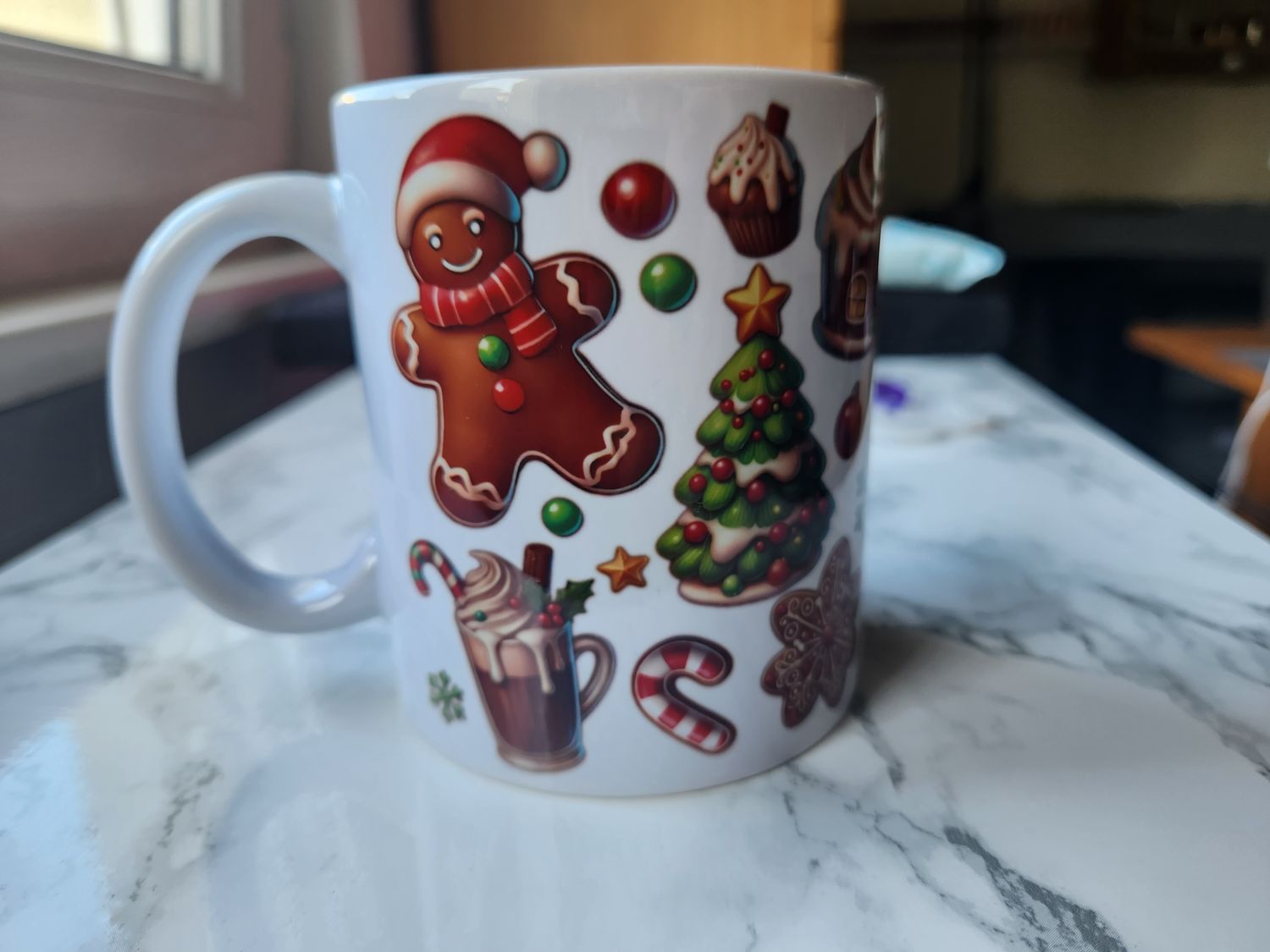 Tasse céramique modèle Noël