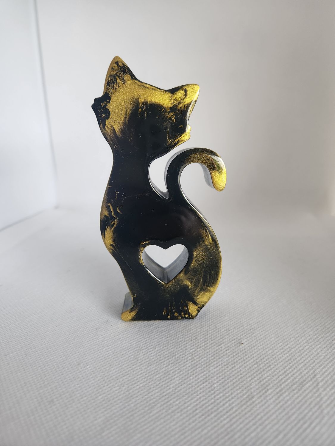 Chat statuette personnalisé