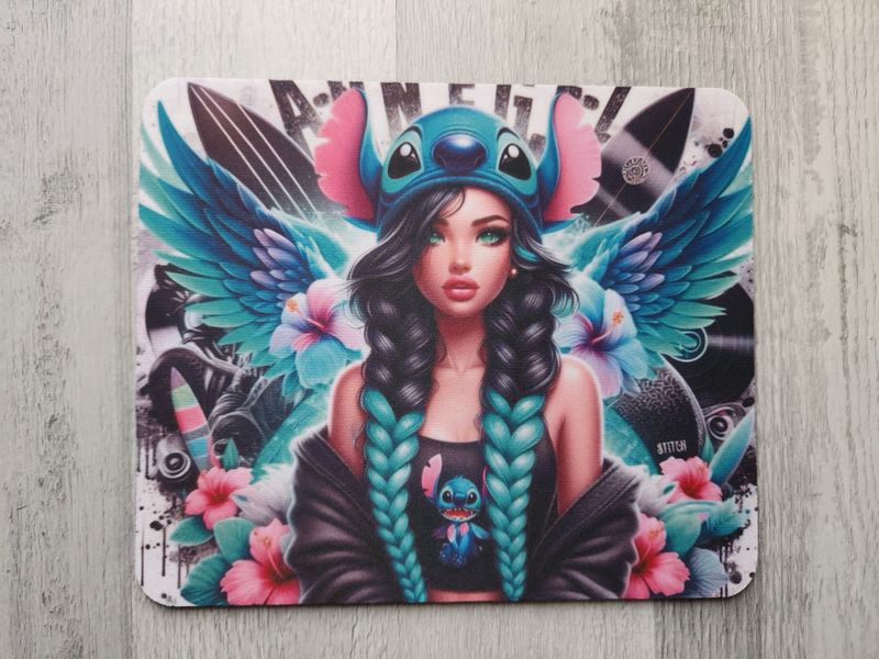 Tapis de souris fan' art stitch