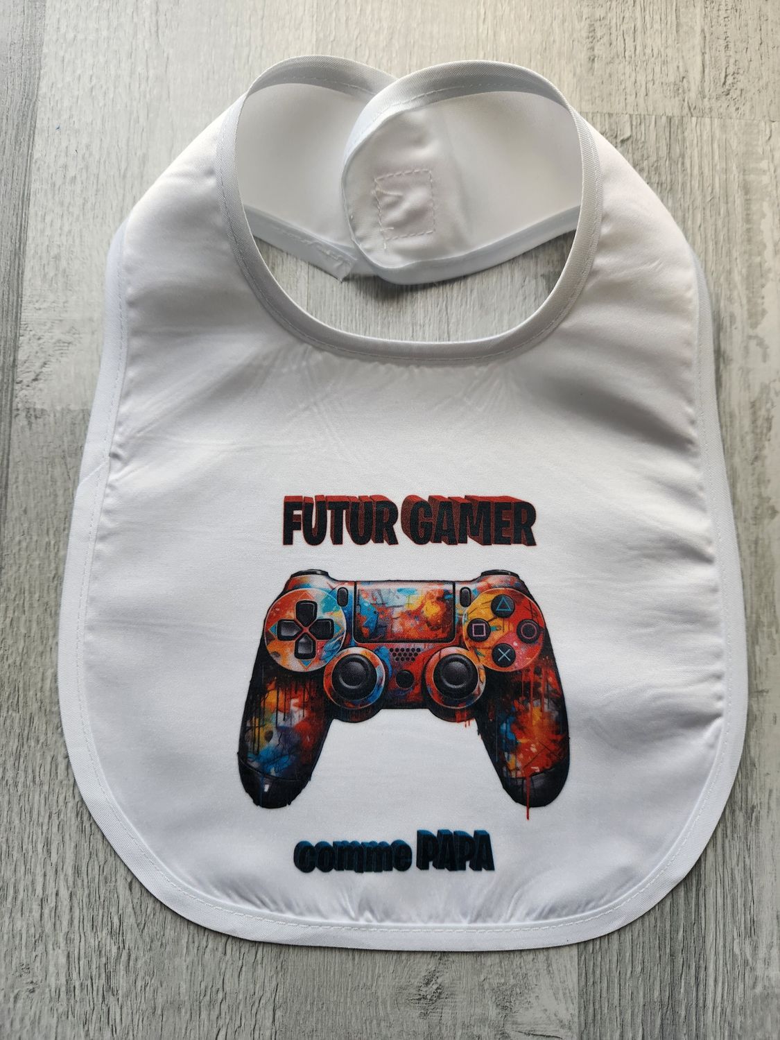 Bavoir futur gamer