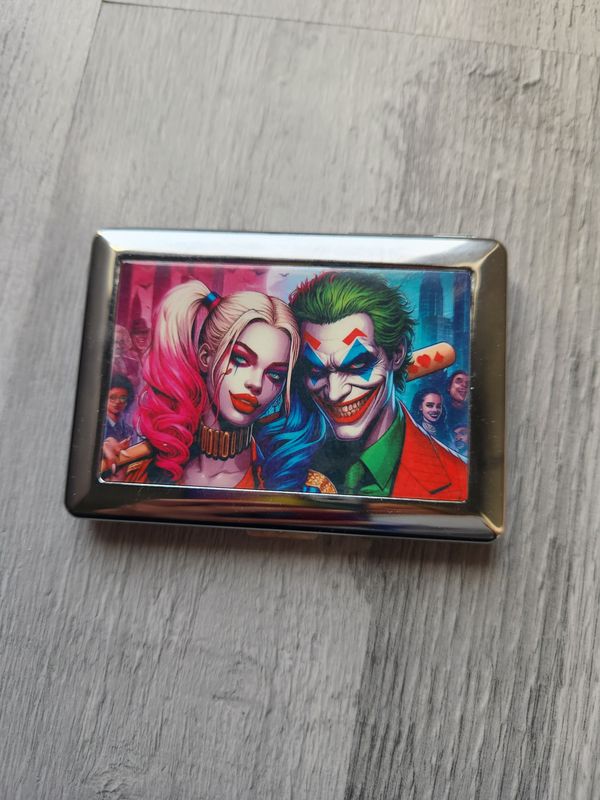 Boite à cigarettes double face harley quinn