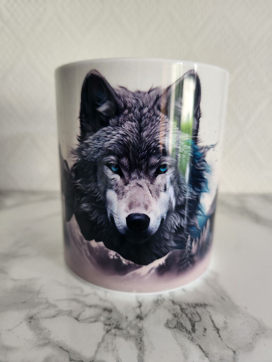 Tasse polymère loup