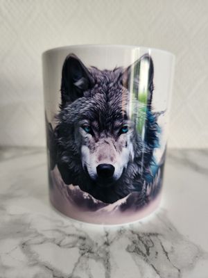 Tasse polymère loup