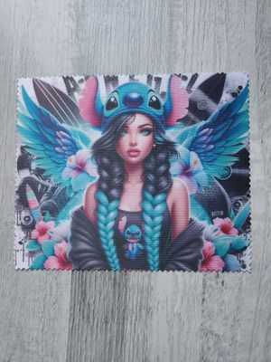 Chiffonnette microfibre fan'art Stitch
