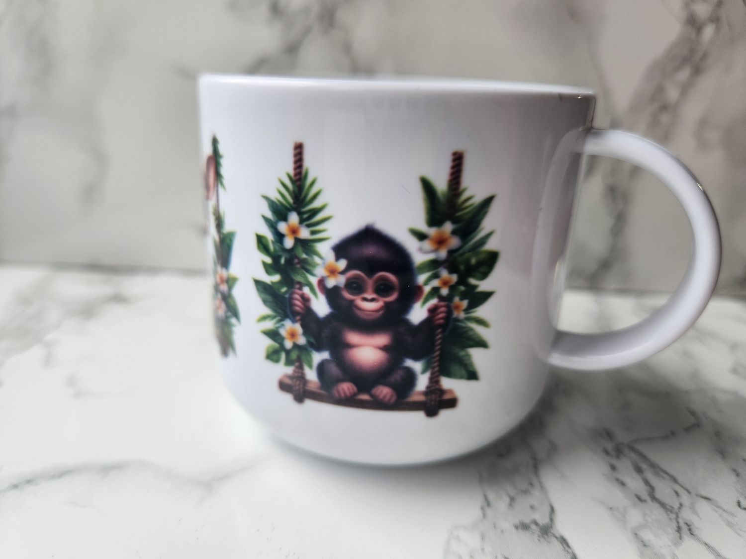Tasse enfant polymère swing animals