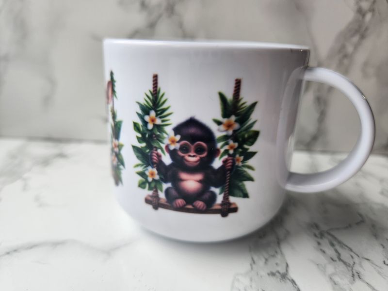Tasse enfant polymère swing animals