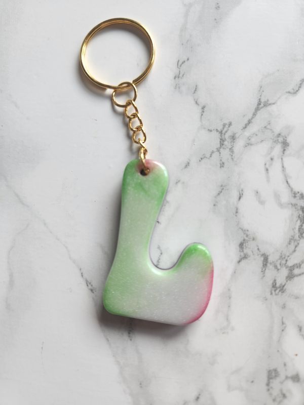 L vert blanc et rose