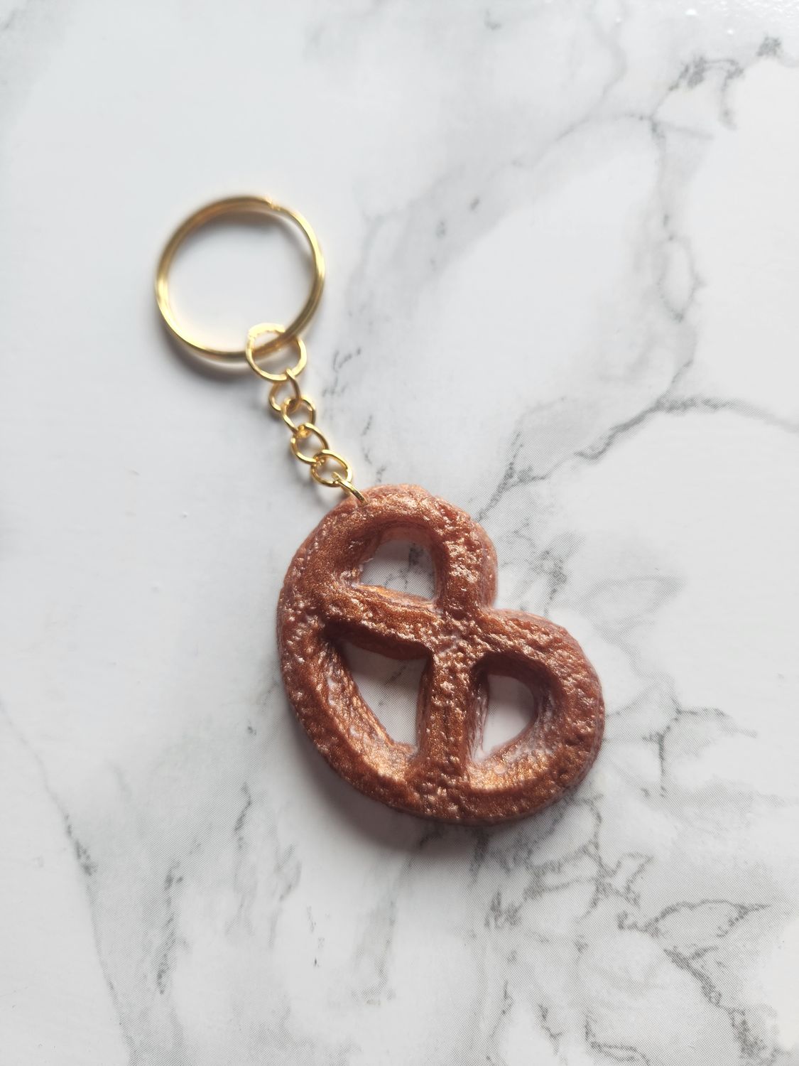 Porte clé bretzel