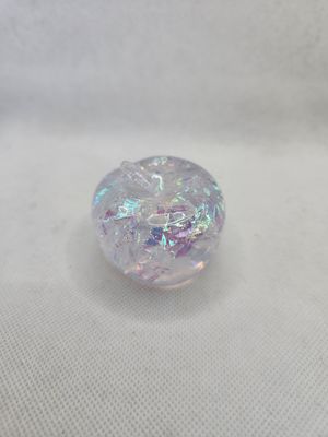 Petite pomme transparente holographique