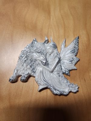 Loup et fée personnalisé Loup et fée personnalisé