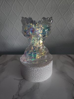 Corset transparent holographique