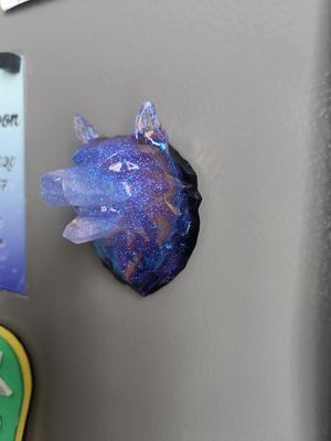 Magnet tête de loup galaxy