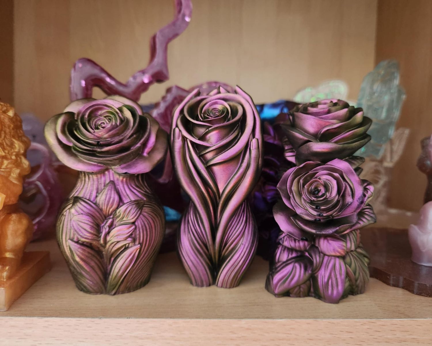 Trio floral personnalisé 