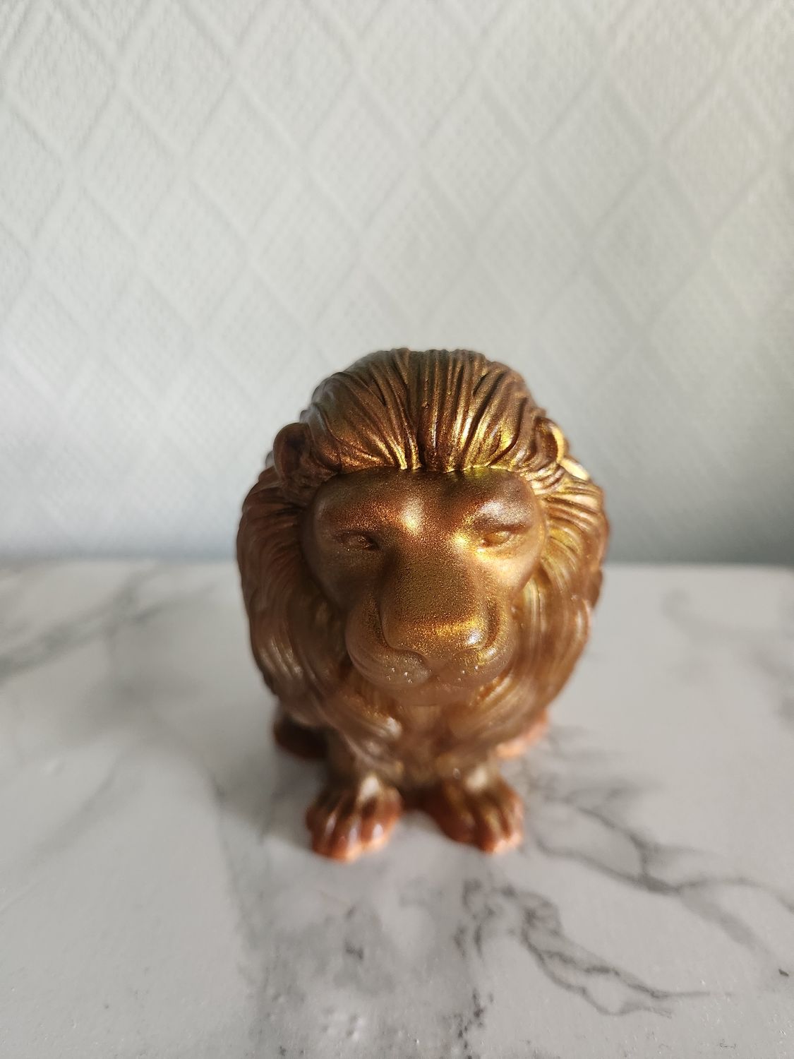 Pot Lion bronze