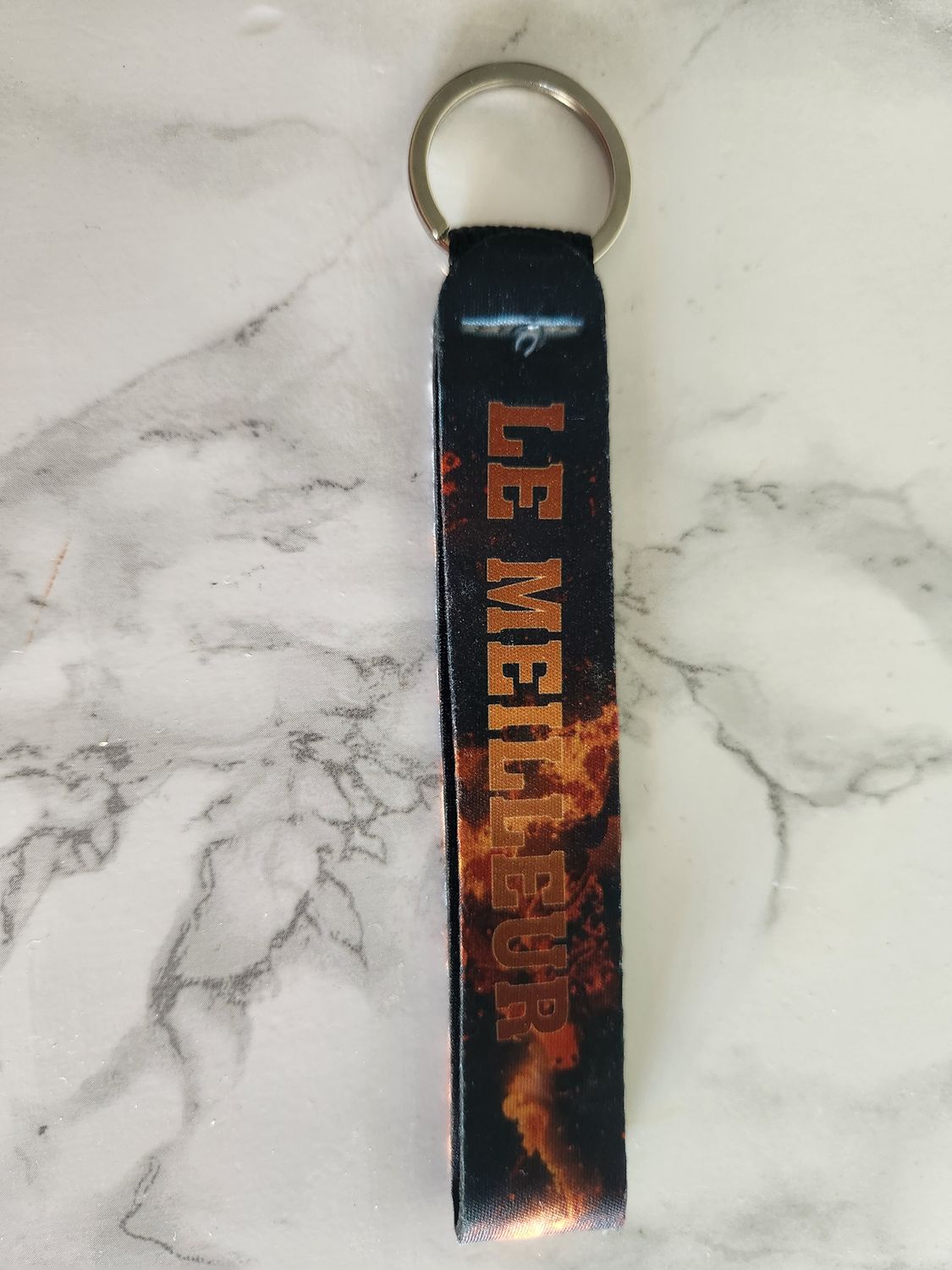 Porte clé lanière le meilleur des papas