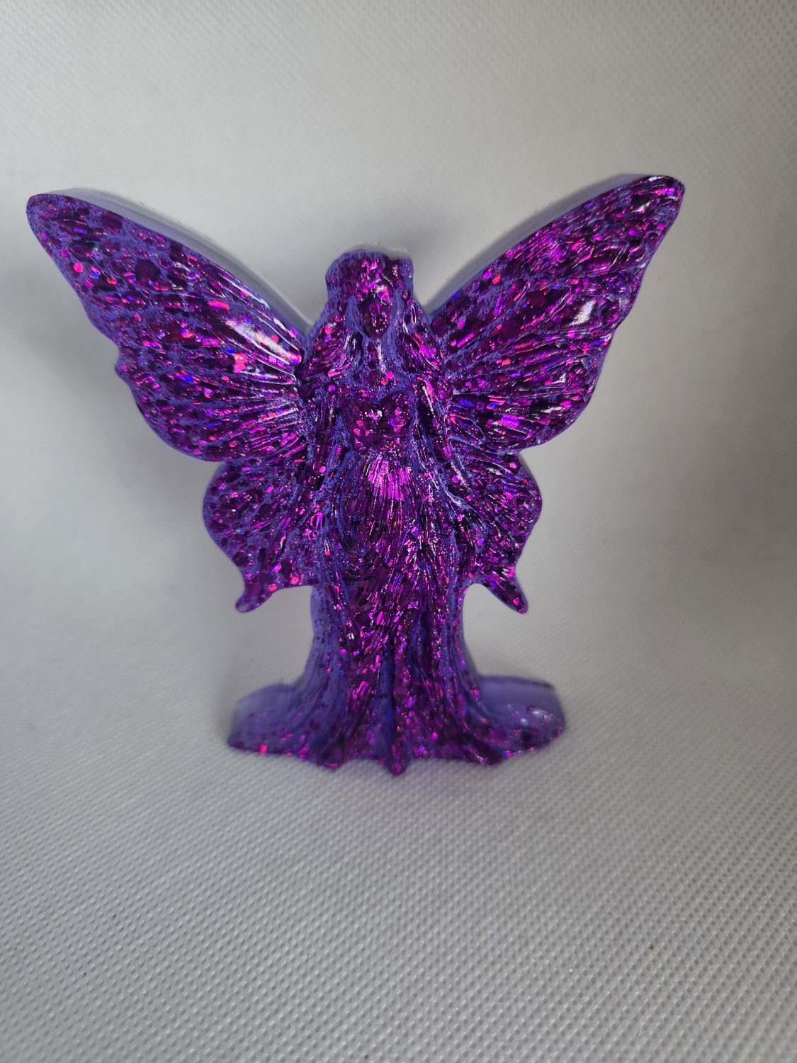 Fée 2d violet pailleté
